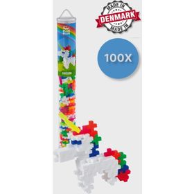 Toyfest 4109 Plus Minecraft Temalı Silindir Kutuda Unicorn 100 Parça Lego