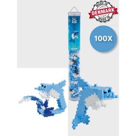 Toyfest 4113 Plus Minecraft Temalı Silindir Kutuda Dolphin Yunus 100 Parça Lego