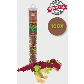 Toyfest 4200 Plus Minecraft Temalı Silindir Kutuda T-Rex Dinazor 100 Parça Lego