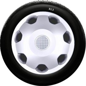 Toyota 106 13 inç 4 Adet Jant Kapağı