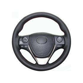 Toyota Auris 13-16 Uyumlu Araca Özel Deri Direksiyon Kılıfı