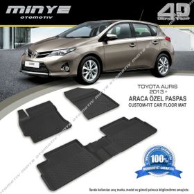 Toyota Auris 2007-2012 4D Havuzlu Paspas