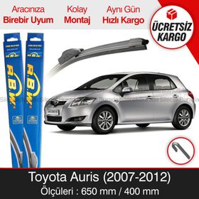 Toyota Auris 2007-2012 Muz Silecek Takımı
