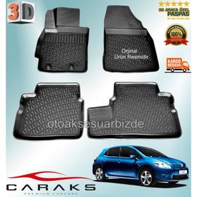 Toyota Auris 2007-2012 Siyah Havuzlu Paspas