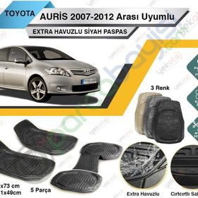 Toyota Auris 2009 3D Havuzlu Paspas
