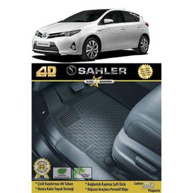 Toyota Auris 2013 Siyah Havuzlu Paspas