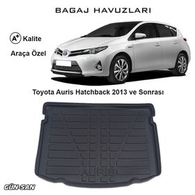Toyota Auris 2013 Sonrası 3d Bagaj Havuzu