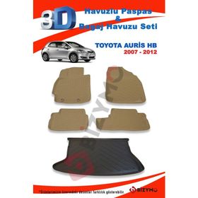Toyota Auris Hb 2007-2012 Bej Paspas ve Bagaj Havuzu