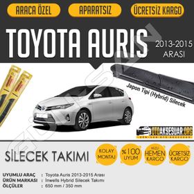 Toyota Auris Hybrid 2013-2015 Silecek Takımı