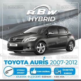 Toyota Auris RBW Hybrid 2007-2012 Silecek Takımı