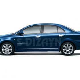 Toyota Avensis 2003 2008 4 Kapı Krom Kapı Kolu