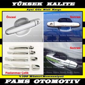 Toyota Avensis 2003 2008 4 Kapı Krom Kapı Kolu