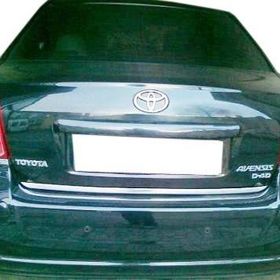 Toyota Avensis Formlu 2003-2009 Krom Bagaj Alt Çıtası