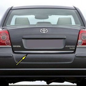 Toyota Avensis Formlu 2003-2009 Krom Bagaj Alt Çıtası