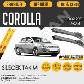 Toyota Corolla 2002-2006 Muz Silecek Takımı