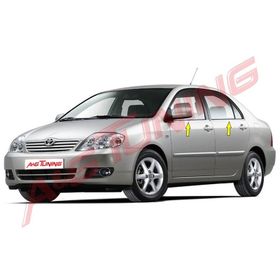 Toyota Corolla 2002-2007 Krom Cam Çıtası