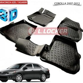 Toyota Corolla 2007-2012 3D Havuzlu Paspas