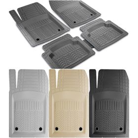 Toyota Corolla 2007-2012 Pro Gri Havuzlu Oto Paspas Seti