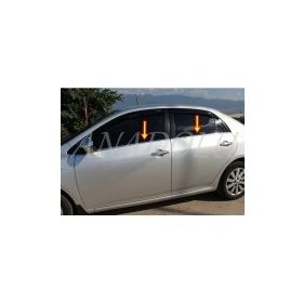 TOYOTA COROLLA 2007-2013 4 Parça Krom Cam Çıtası