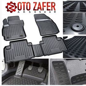 Toyota Corolla 2007-2013 Siyah 3D Havuzlu Paspas