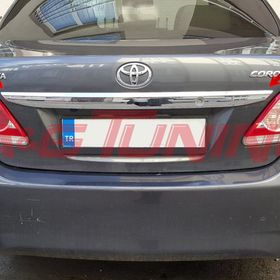 Toyota Corolla 2011-2013 Paslanmaz Çelik Krom Bagaj Çıtası
