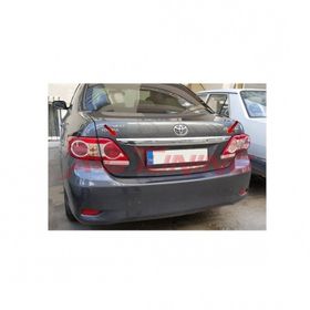 Toyota Corolla 2011-2013 Paslanmaz Çelik Krom Bagaj Çıtası