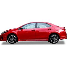 Toyota Corolla 2012 2016 Plastik Yan Marşpiyel Seti