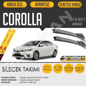 Toyota Corolla 2013-2017 Muz Silecek Takımı