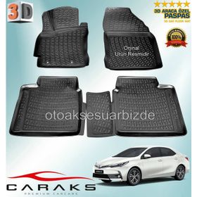Toyota Corolla 2013-2018 3D Havuzlu Paspas