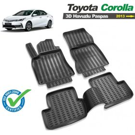 Toyota Corolla 2013-2018 3D Havuzlu Paspas