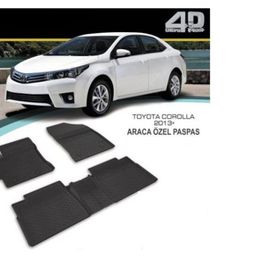 Toyota Corolla 2013-2018 3D Havuzlu Paspas