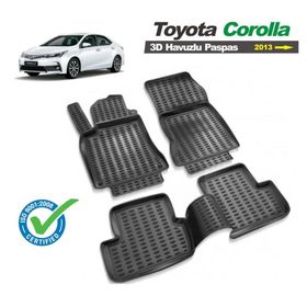 Toyota Corolla 2013-2018 3D Havuzlu Paspas