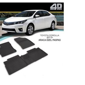 Toyota Corolla 2013-2018 3D Havuzlu Paspas