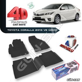 Toyota Corolla 2013 Sonrası 4D Havuzlu Paspas