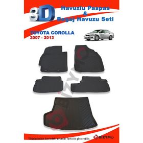 Toyota Corolla 2013 Sonrası Paspas Ve Bagaj Havuzu