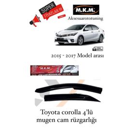 Toyota Corolla 2015 Mugen Cam Rüzgarlığı