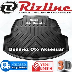 Toyota Corolla 2019 3D Rizline Paspas ve Bagaj Havuzu