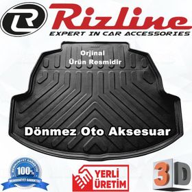 Toyota Corolla 2019 3D Rizline Paspas ve Bagaj Havuzu
