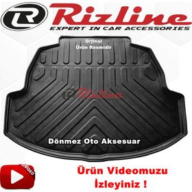 Toyota Corolla 2019 3D Rizline Paspas ve Bagaj Havuzu