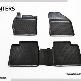Toyota Corolla 3D Havuzlu Paspas Takımı