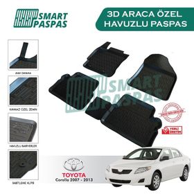 Toyota Corolla 3D Havuzlu Paspas Takımı