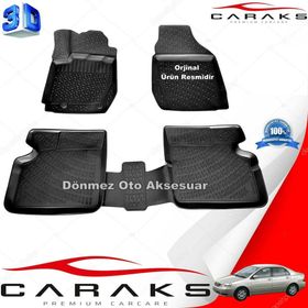 Toyota Corolla 3D Universal Havuzlu Paspas