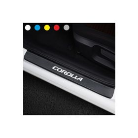 Toyota Corolla 4 Adet Karbon Kapı Eşiği Sticker