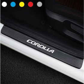 Toyota Corolla 4 Adet Karbon Kapı Eşiği Sticker