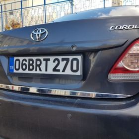 Toyota Corolla Formlu 2007-2013 Krom Bagaj Alt Çıtası