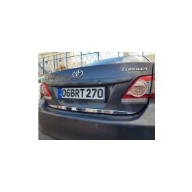 Toyota Corolla Formlu 2007-2013 Krom Bagaj Alt Çıtası