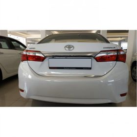 Toyota Corolla Formlu 2013 Üzeri Krom Bagaj Alt Çıtası