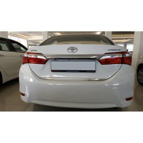 Toyota Corolla Formlu 2013 Üzeri Krom Bagaj Alt Çıtası