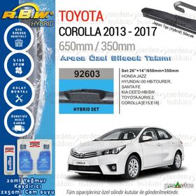 Toyota Corolla RBW Hybrid 2013-2017 Silecek Takımı