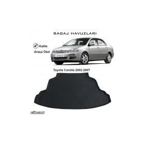 Toyota Corolla Sedan 2002-2007 3d Bagaj Havuzu